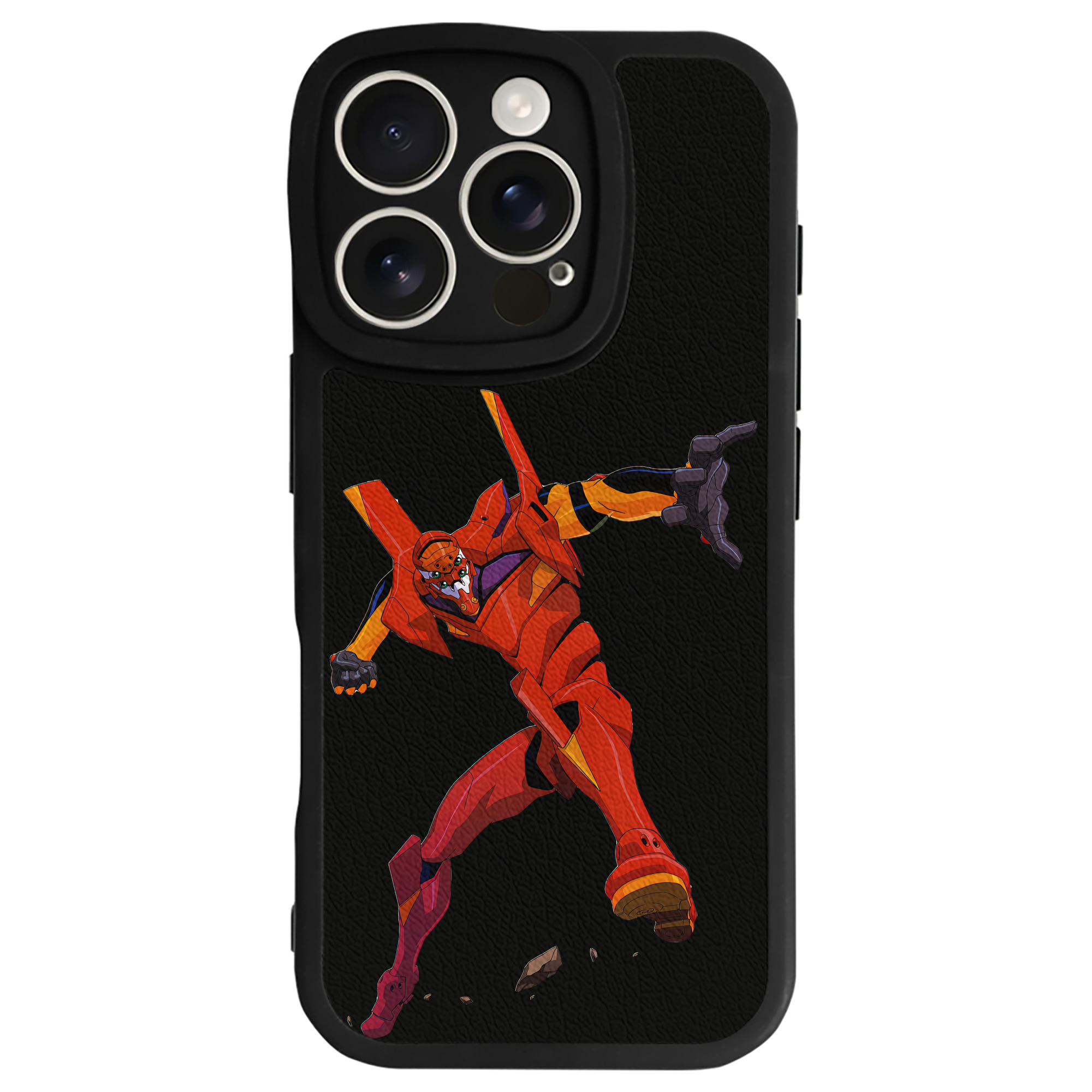 （画像用） EVA 新世紀エヴァンゲリオン 【iPhone 16シリーズ対応】シリコンスマホケース（レザー調） 材質：シリコン